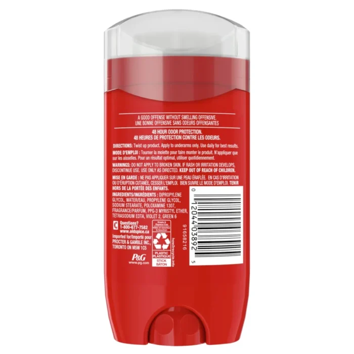Old Spice High Endurance Deodorant (5 x 85 g) - Image 4