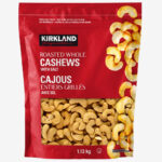 Kirkland Signature Roasted Cashews with Salt, 1.13 kg