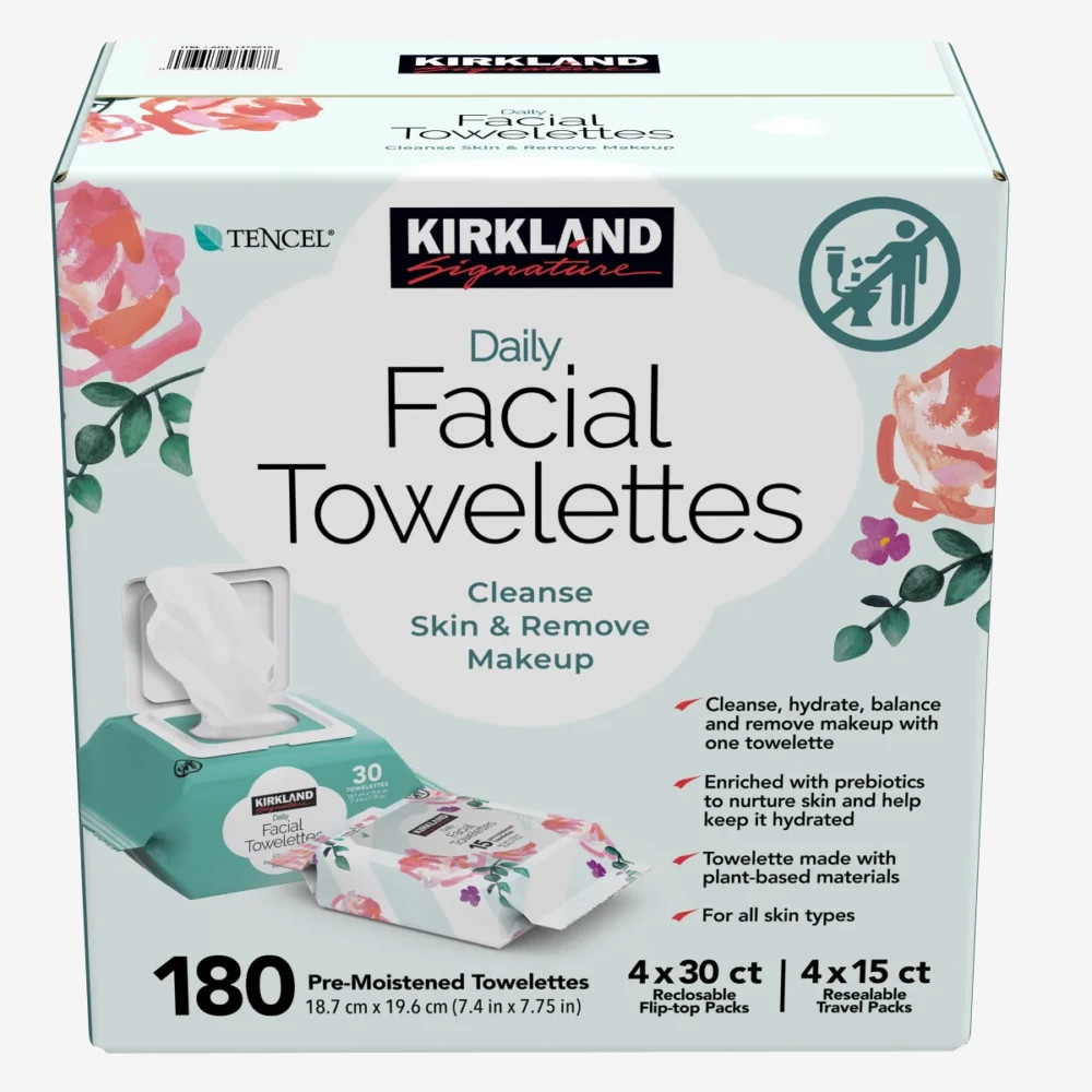 Kirkland Signature Daily Facial Towelettes Kirkland Signature Daily Facial Towelettes