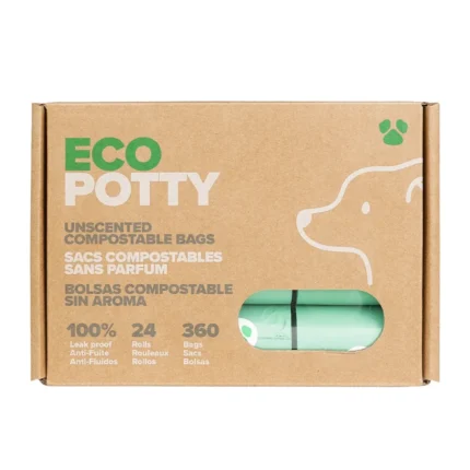 ECO POTTY Compostable Poop Bags for Pets