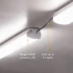 KODA Motion Sensor LED Shop Light - 2 Pack 46" with Remote Control - Image 4