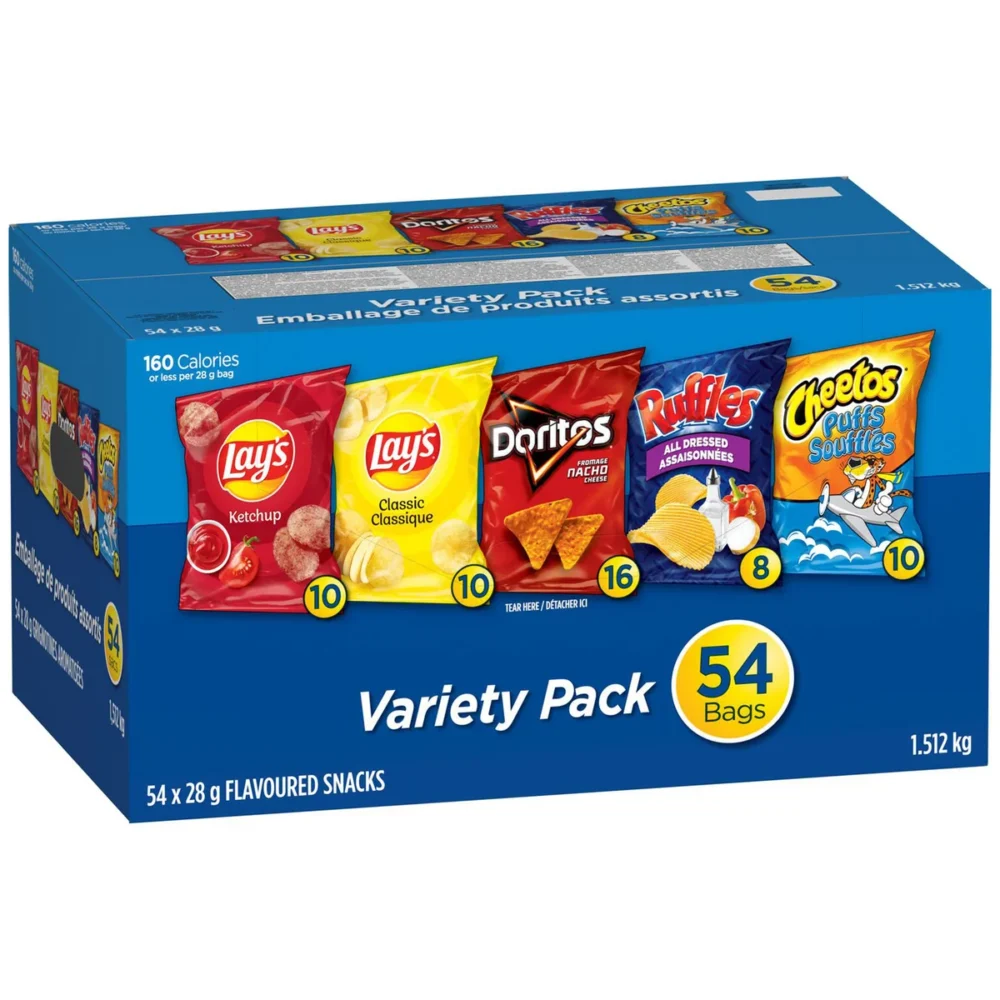 Frito Lay Variety Pack Flavoured Snacks Frito Lay Variety Pack Flavoured Snacks