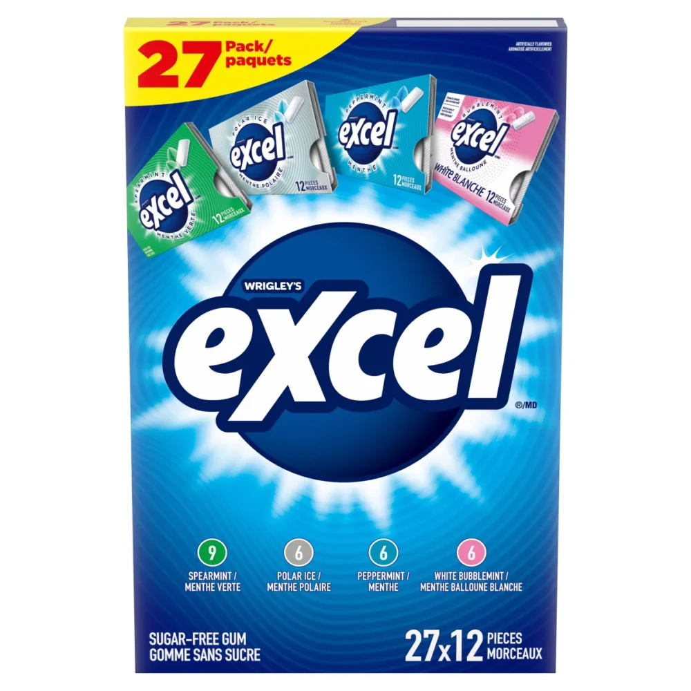 Excel Sugar Free Gum Excel Sugar Free Gum