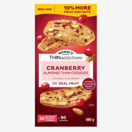 THINaddictives Cranberry Almond Cookies, 690 g