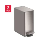 Kohler Step Trash Bin Stainless Steel, 2-Pack 6L - Image 2