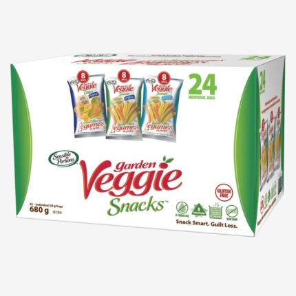 Sensible Portions Garden Veggie Snacks, Variety Pack, 24 × 28 g