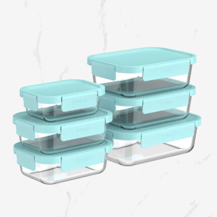 Bentgo 12-Piece Leak-Proof Glass Food Storage Set