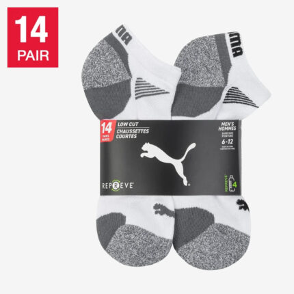 Puma Men's Repreve Athletic Socks, 14-pair