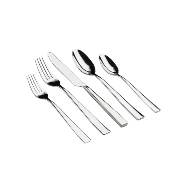 Gourmet Settings Resto Flatware Set, 60-piece Gourmet Settings Resto Flatware Set, 60-piece