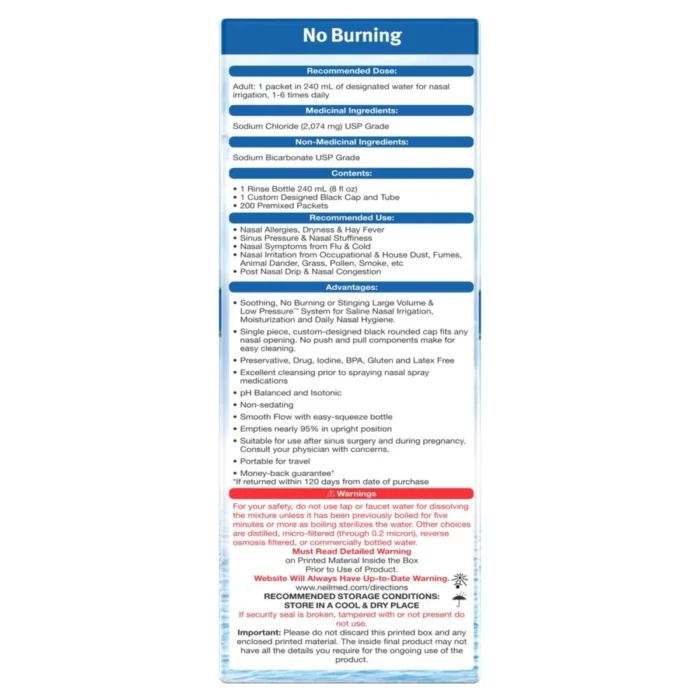 NeilMed Sinus Rinse Kit - 200 Packets - Image 2