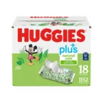 Huggies Natural Care Plus Baby Wipes- 72 Pack - Image 3