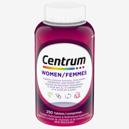 Centrum Women Multivitamin Supplement, 250 Tablets