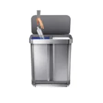 Simplehuman Dual Compartment Step Can 58L - Image 4