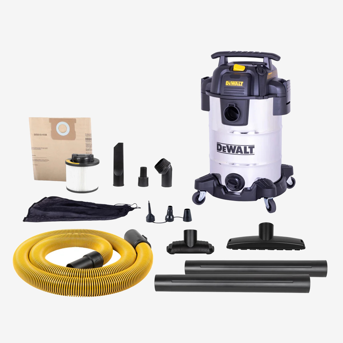 Dewalt Stainless Steel Wet & Dry Vacuum 8 Gallon/30L Dewalt Stainless Steel Wet & Dry Vacuum 8 Gallon/30L