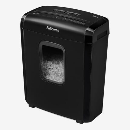 Fellowes Microshred 6M Micro-Cut Paper Shredder