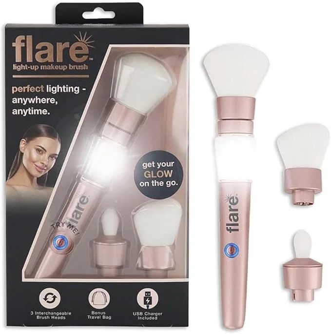 Flare Light-Up Makeup Brush Flare Light-Up Makeup Brush