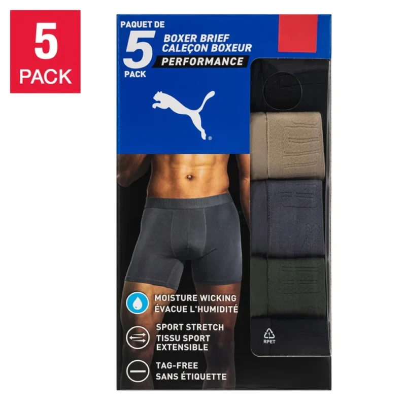 Puma Mens Active Boxers