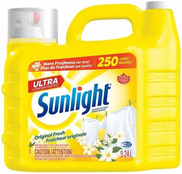 Sunlight Original Laundry Detergent Sunlight Original Laundry Detergent, 250 Load – Cleaning Supplie | XIIBNIB