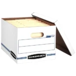 Fellowes Bankers Storage Boxes Store/File – 20 Pack Basic-Duty Storage Boxes - Image 3