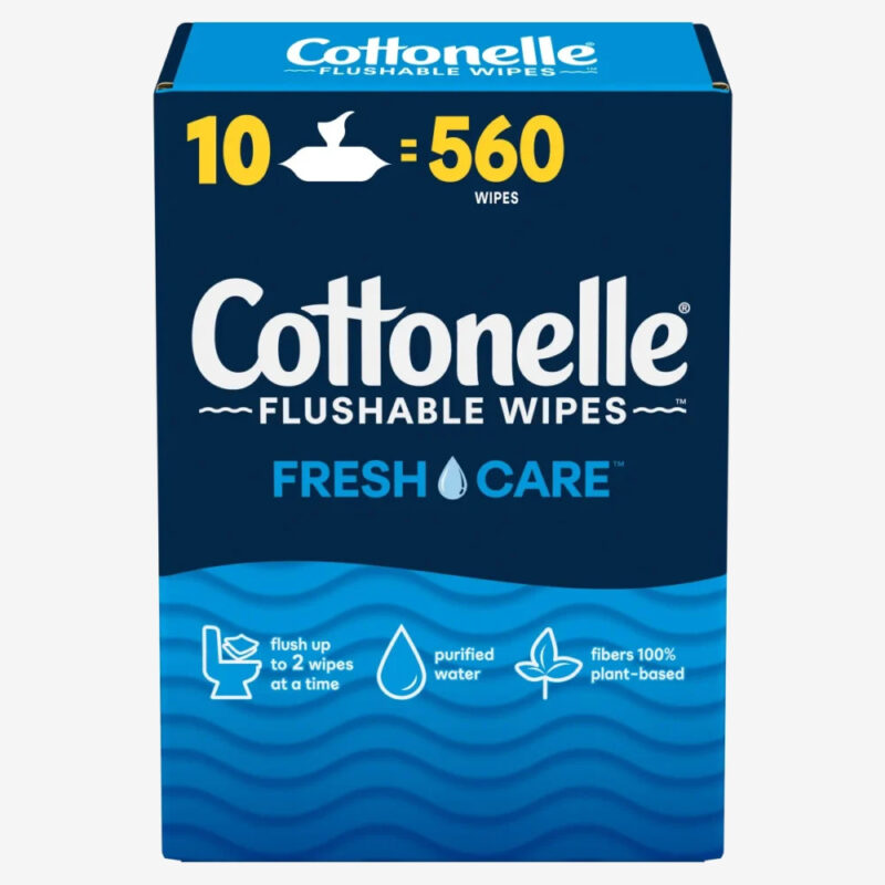 Cottonelle Flushable Wipes 560