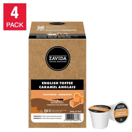 Zavida English Toffee Coffee KCup Pods