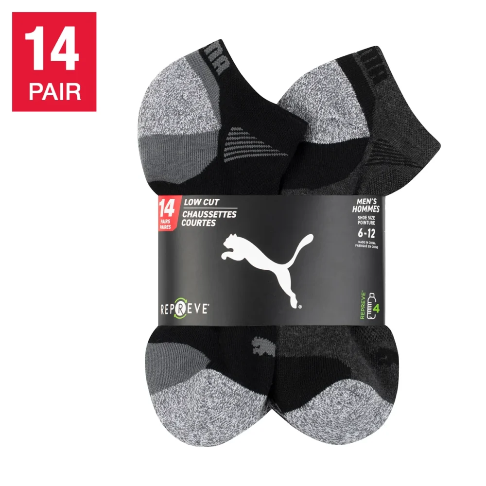 Puma Men’s Repreve Athletic Socks Puma Men’s Repreve Athletic Socks