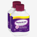 RestoraLAX Laxative PEG 3350 Relief, 2 x 36 Doses