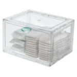Stackable Shoebox Organizer, 4-pack - Image 2