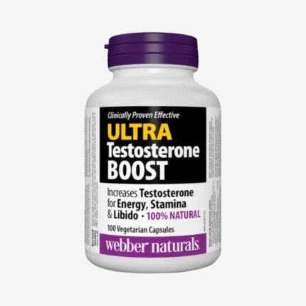 Webber Naturals Ultra Testosterone Boost - 100 vegetarian capsules