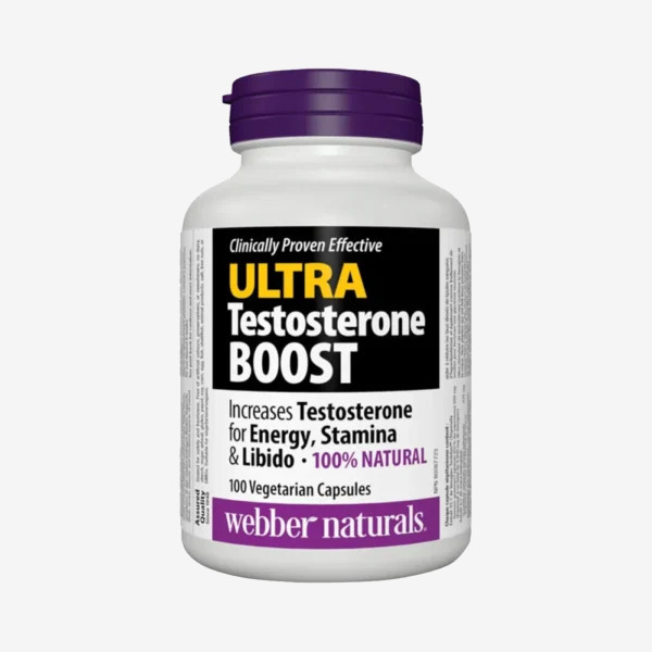 Webber Naturals Ultra Testosterone Boost – 100 vegetarian capsules Webber Naturals Ultra Testosterone Boost - 100 vegetarian capsules