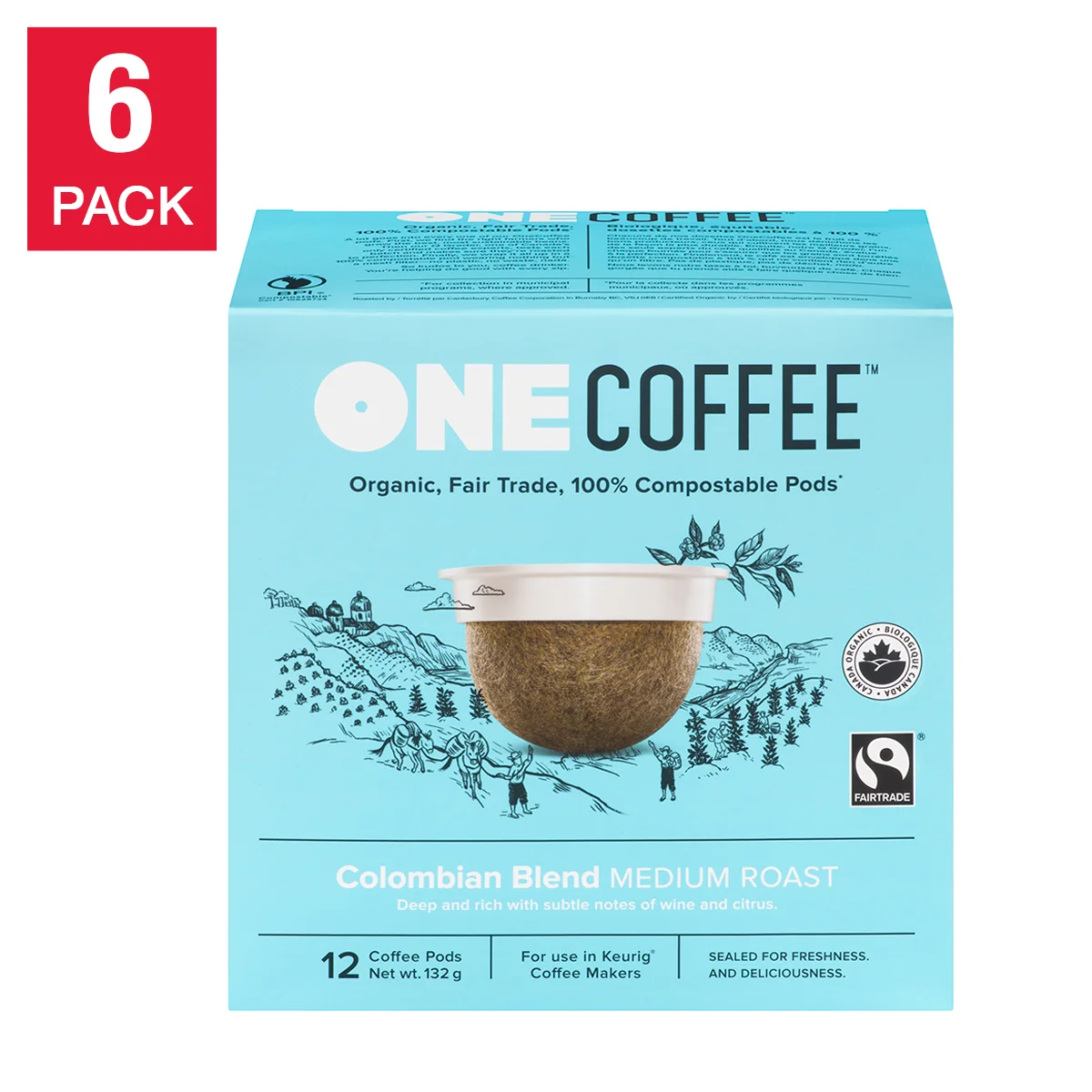 Colombian Fairtrade Coffee K-Cup Pods Colombian Fairtrade Coffee K-Cup Pods