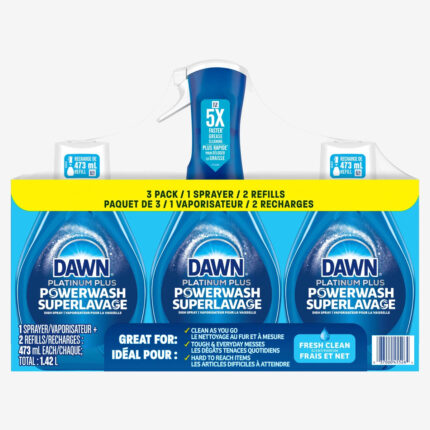 Dawn Platinum Powerwash Dish Spray with Refills