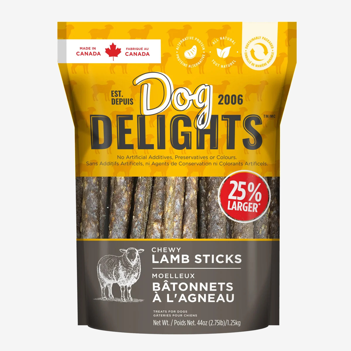 Chewy Lamb Sticks Dog Treats Chewy Lamb Sticks Dog Treats