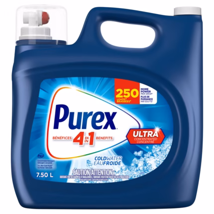 Purex Cold Water Ultra Concentrated Laundry Detergent, 250 Wash Loads