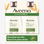 Aveeno Daily Moisturizing Lotion, 2 x 710 mL