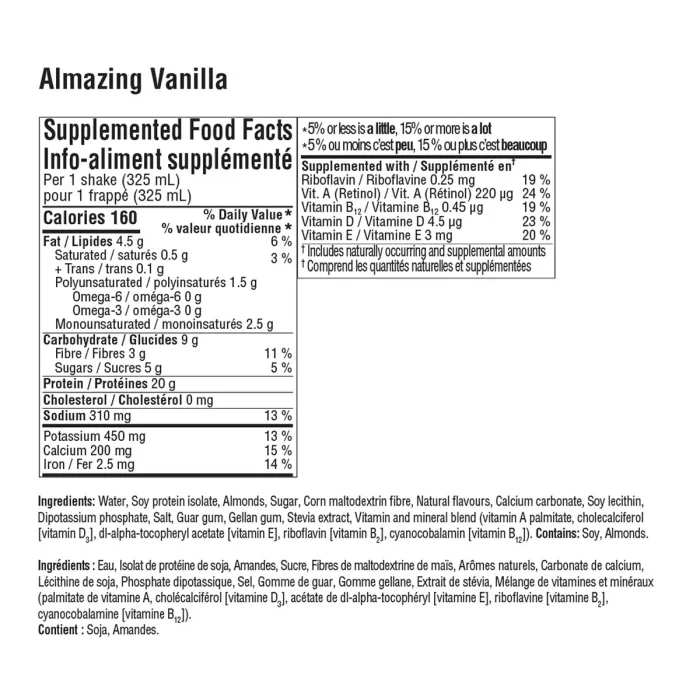 Premier Protein Al'mazing Vanilla Non-Dairy Protein Shake