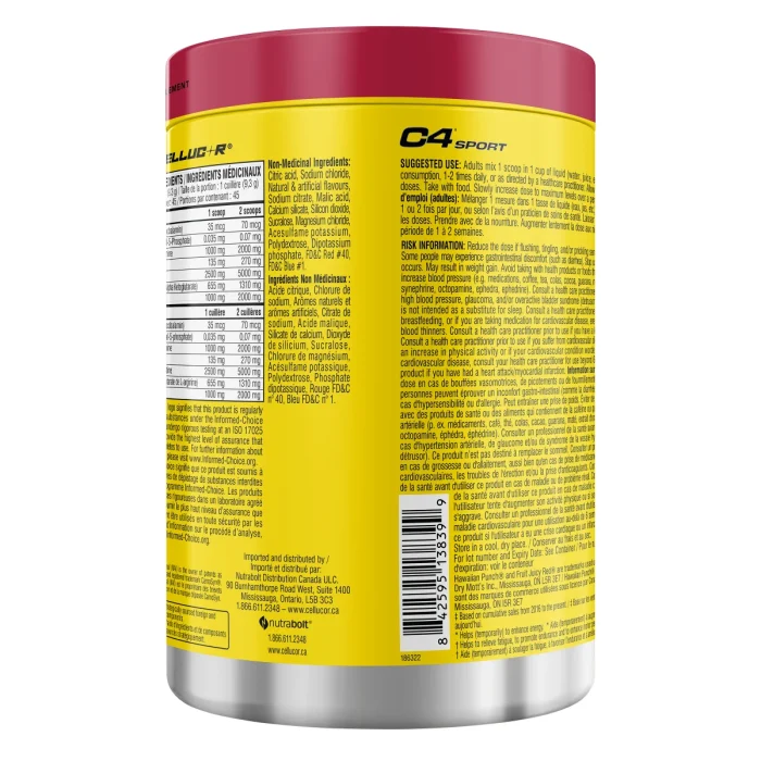 C4 Sport Pre-Workout Hawaiian Punch