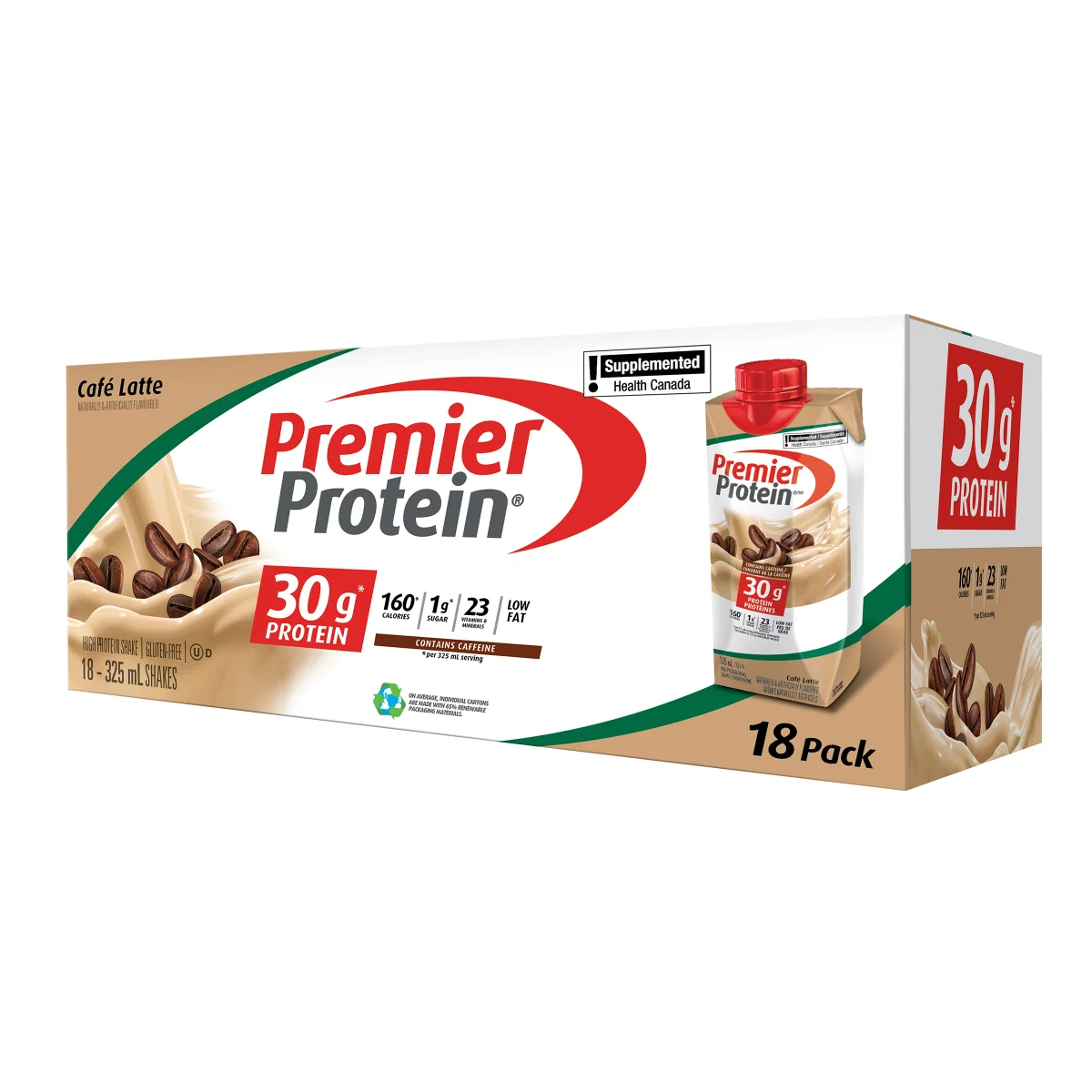 Premier Protein High-Protein Café Latte Shake Premier Protein High-Protein Café Latte Shake