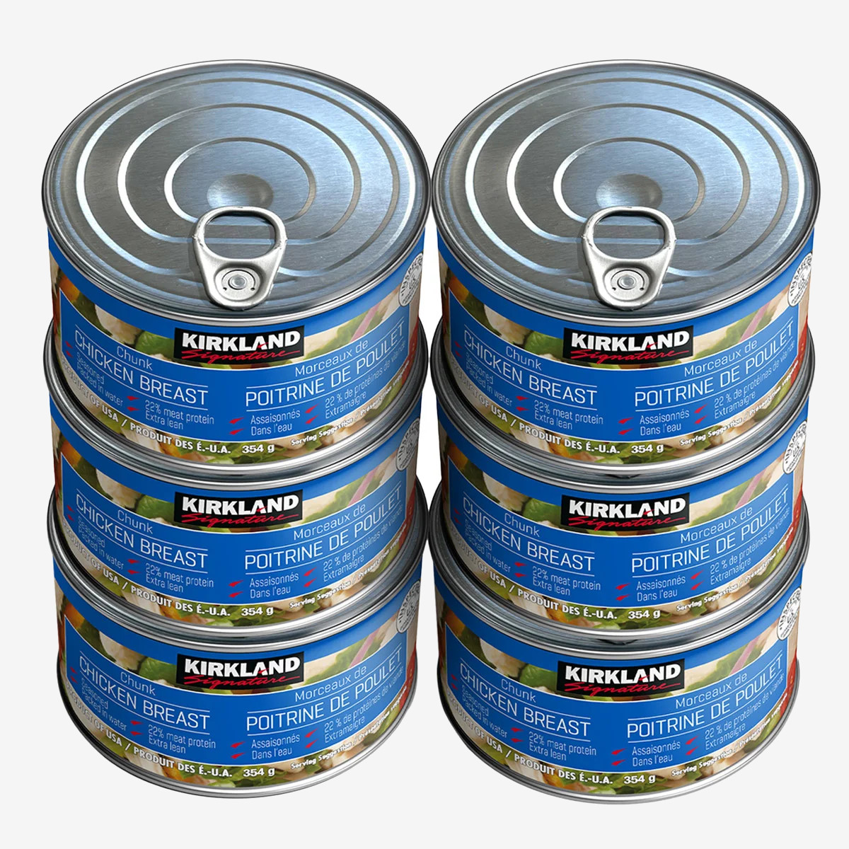 Kirkland Signature Chicken Breast Canned-6 CAN Kirkland Signature Chicken Breast Canned-6 CAN