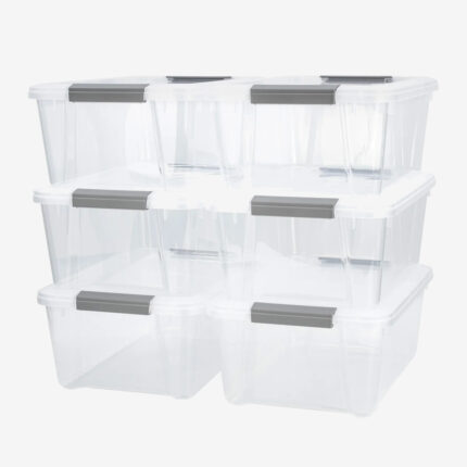 Tuffstore Clear Container, Pack of 6