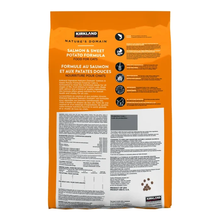 Kirkland Signature Nature's Domain Formula Cat Food