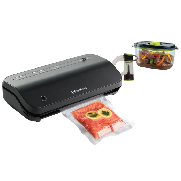 FoodSaver Vacuum Sealer Kit with Bags Rolls and Marinate Container
