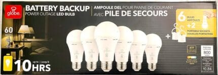 Globe Bulb Pack of 6