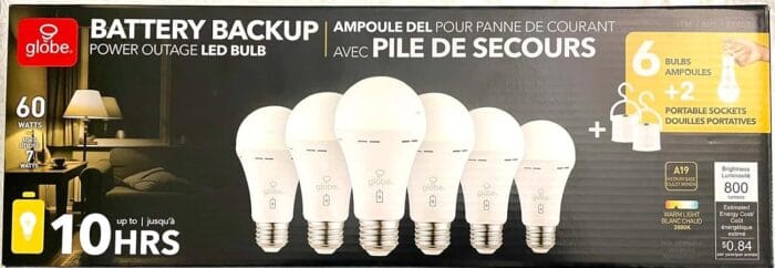 Globe Bulb Pack of 6