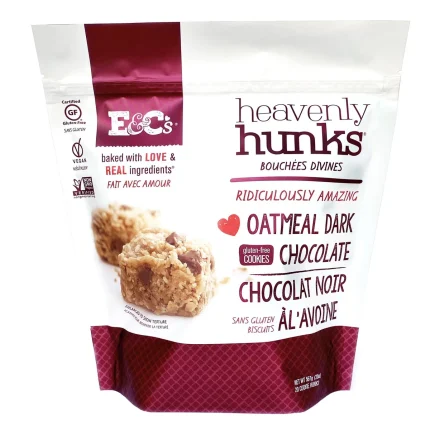 Heavenly Hunks Oatmeal Dark Chocolate Cookies