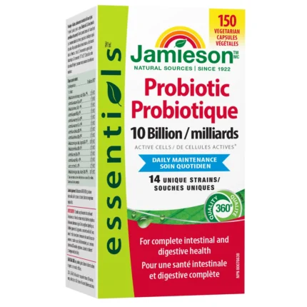 Jamieson 10 Billion Probiotic, 150 Ct