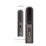 Close up of KIORA ceramic bristles and power switch