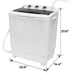 Kenmore 24" 2-in-1 Portable Twin Tub Washer & Spin Dryer