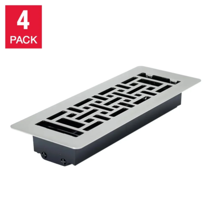 Manor House Nickel Floor Registers