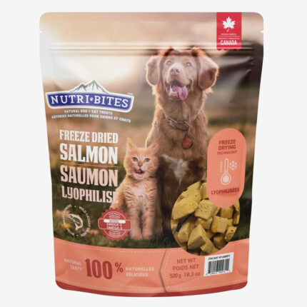 Nutribites Freeze Dried Salmon 520g